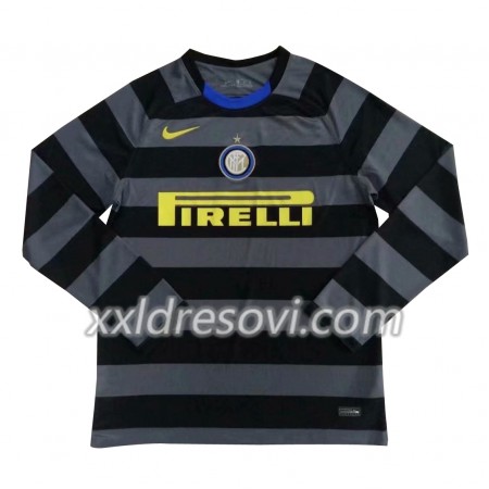 Inter Milan Treći Nogometni Dres 2020-2021 Dugim Rukavima